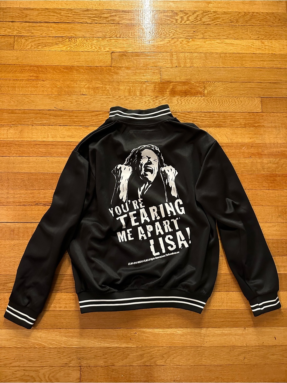 2016 Tommy Wiseau The Room Love Is Blind You’re Tearing Me Apart Lisa Jacket L